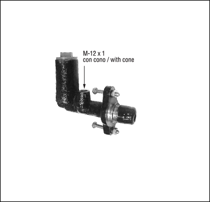 BOMBA DE EMBRAGUE CHEVROLET LUV 5/8"  SALIDA 12X1