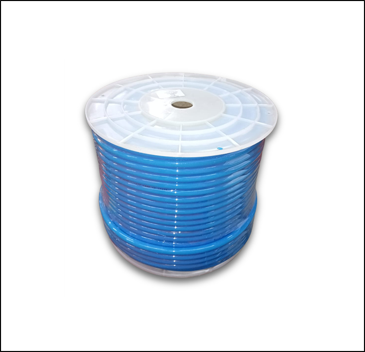 TOBO POLIAMIDA AZUL  Ø 12 X 8 MM ROLLO X 200 MM