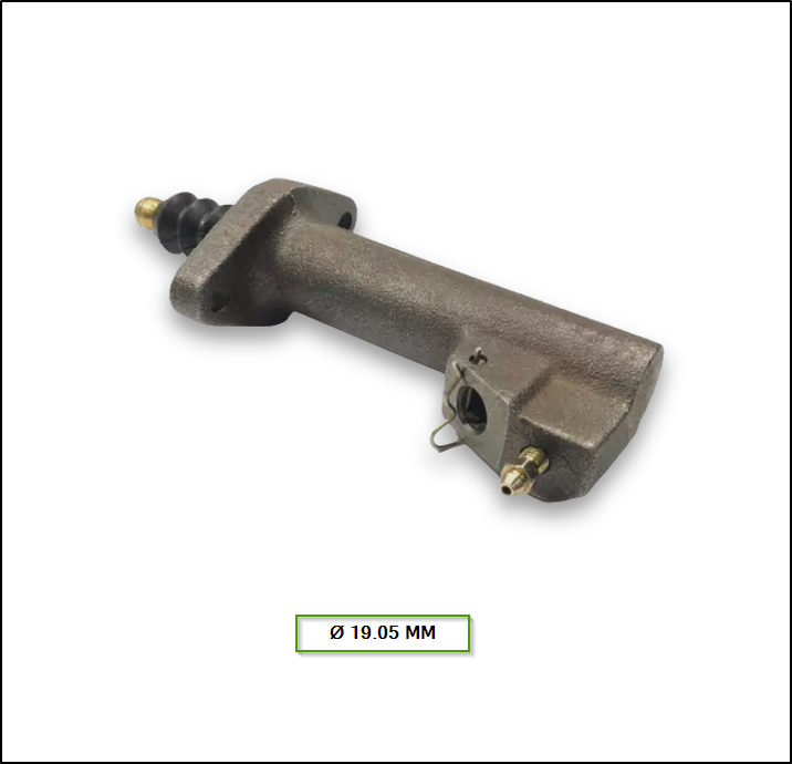 CILINDRO AUXILIAR DE EMBRAAGUE VW CADDY - GOLF - POLO - TRANSPORTER Ø 19.05 MM (FUNDICION)