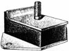 SOPORTE DELANTERO DE  MOTOR PEUGEOT  404/ 504 DIESEL Y 505 NAFTERO