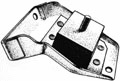 SOPORTE DEL. IZQ. DE MOTOR MOD. 4S-R-4/6