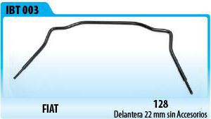BARRA ESTABILIZADORA FIAT 128 DELANTERA 22MM