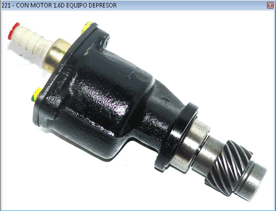 BOMBA DEPRE.VW GOL/SENDA/SAVEIRO/GOLF 1.6 DIESEL