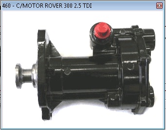 BOMBA DEPRE. DEFENDER/DISCOVERY/RANGE ROVER C/MOTOR ROVER 300 2.5 TDI