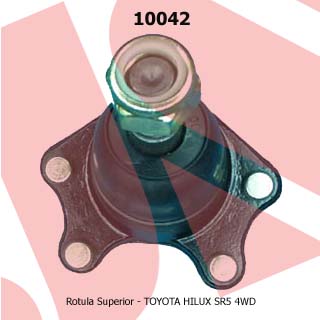 RÓTULA DE SUSPENSIÓN SUPERIOR I/D - TOYOTA HILUX  4X2 - 4X4  1991/2004  16.9 MM -
